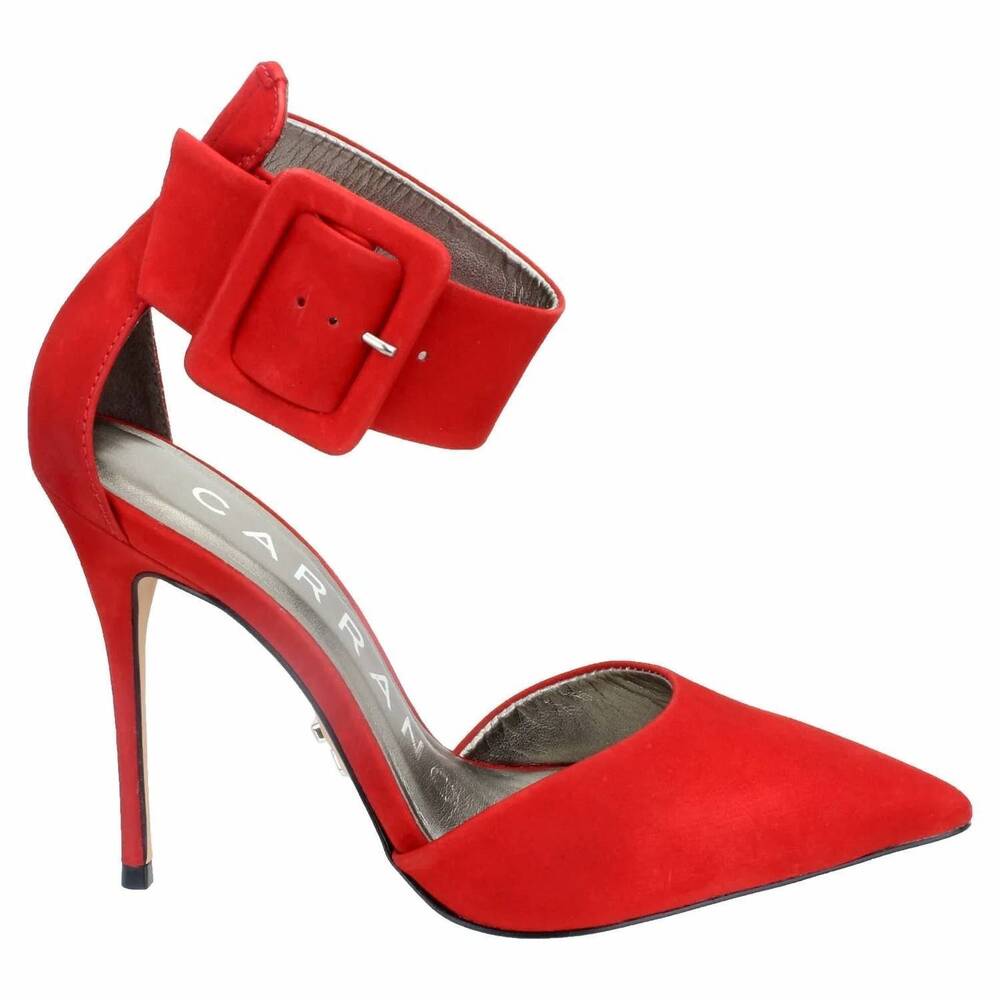 NEW CARRANO women's jodie pump heel in red